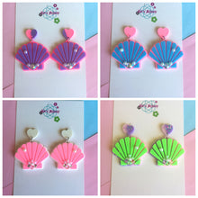 Load image into Gallery viewer, Mermaid earrings
