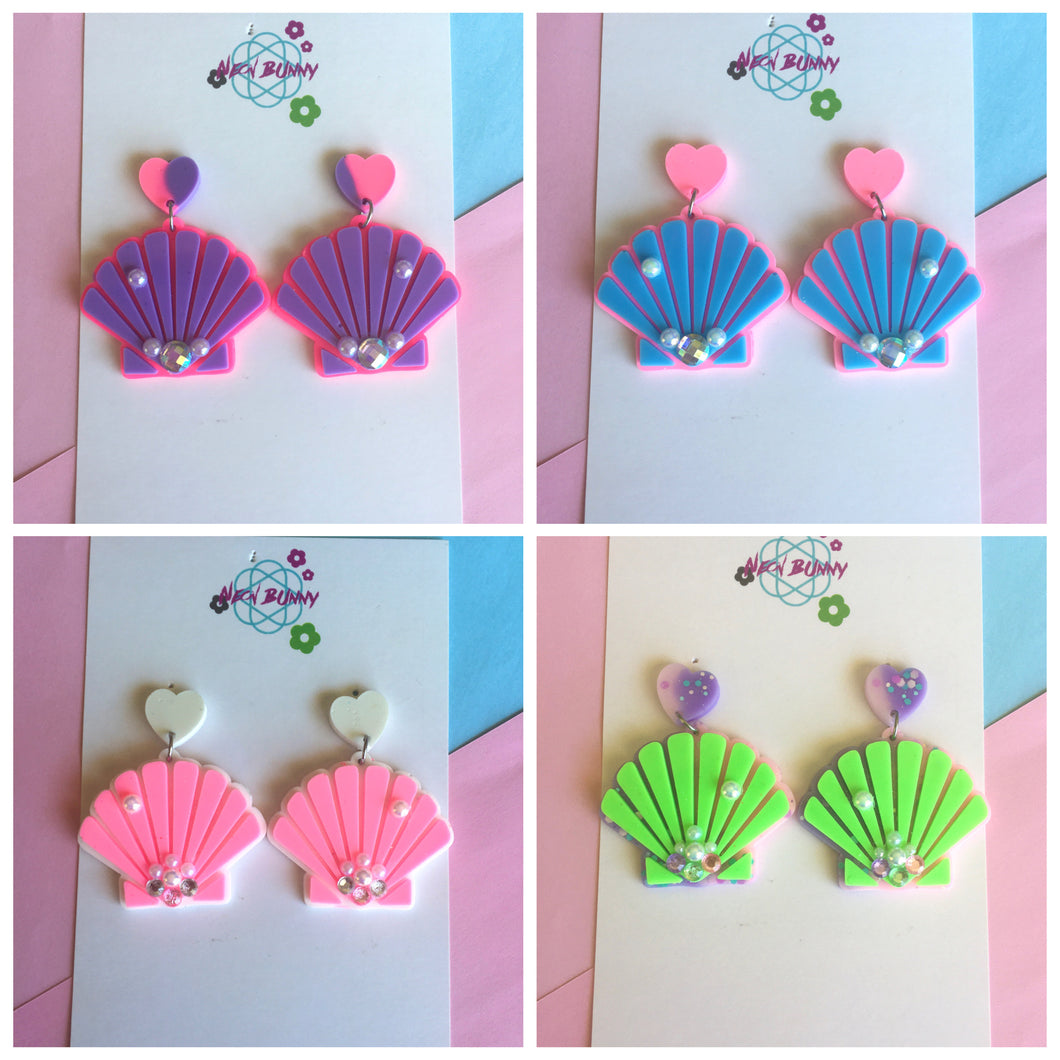 Mermaid earrings