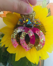 Load image into Gallery viewer, Pink Blossom Earrings