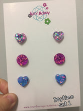 Load image into Gallery viewer, Glitter Ear Studs