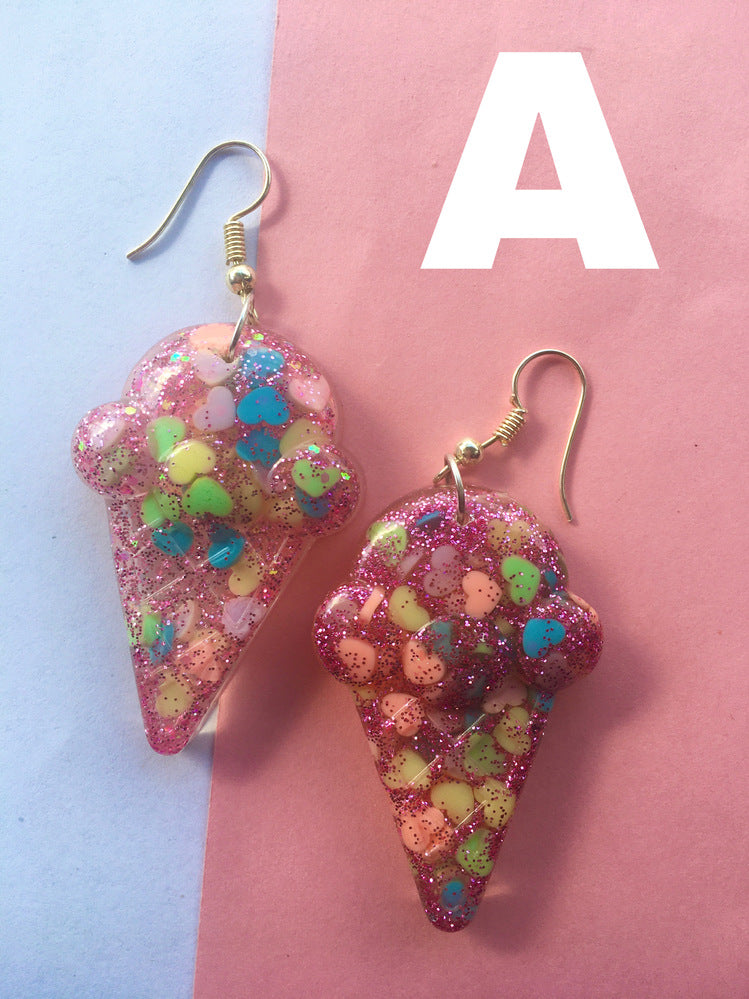 Sweet icecream earrings