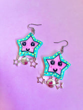 Load image into Gallery viewer, Shooting star dangles