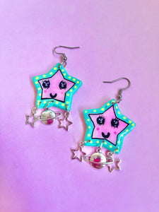 Shooting star dangles