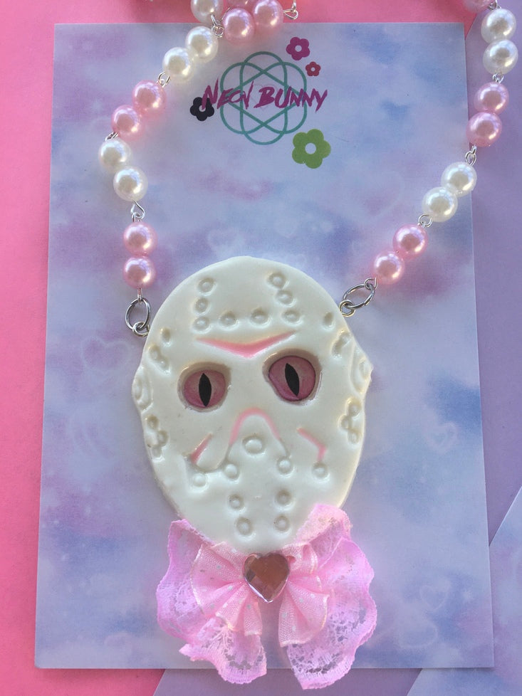 Friday the 13th Statement Necklace Jason Vorhees