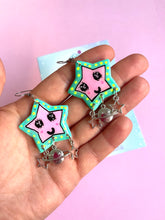Load image into Gallery viewer, Shooting star dangles