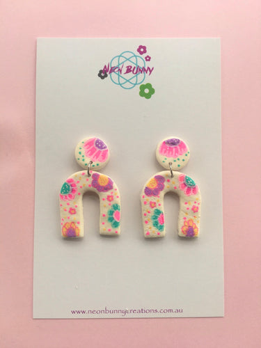 Pink Garden Dangles