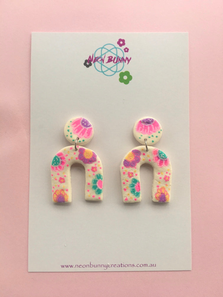 Pink Garden Dangles
