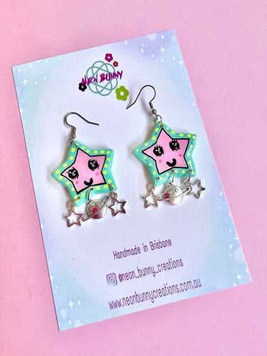 Shooting star dangles