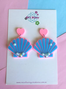 Mermaid earrings