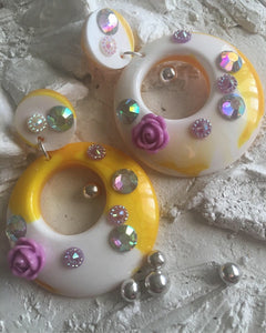 Pina Colada Dangle Earrings