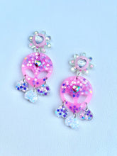 Load image into Gallery viewer, Celestial Alien Queen Statement Dangles