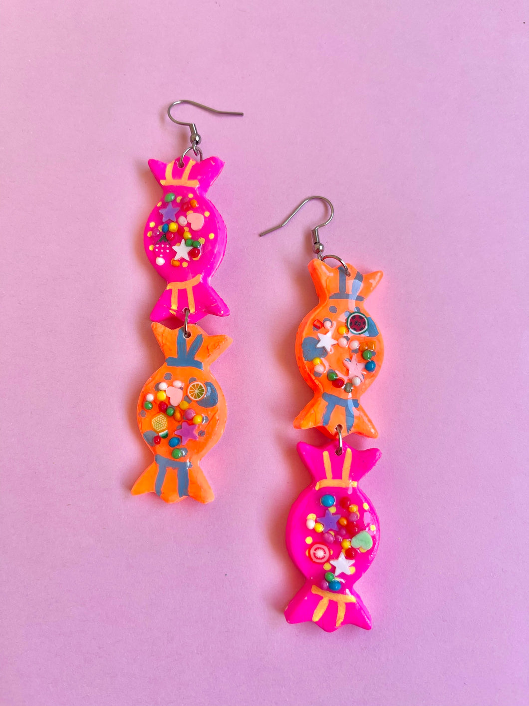 Tutti frutti passion punch bon bon dangles