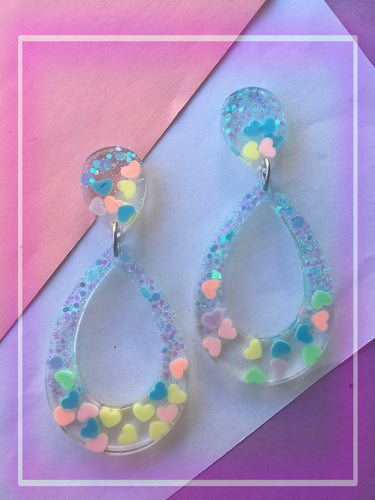 Dreamy Candy Heart Dangles