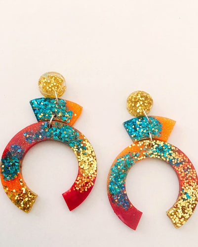 Orange Blossom Earrings