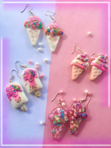 Sweet icecream earrings