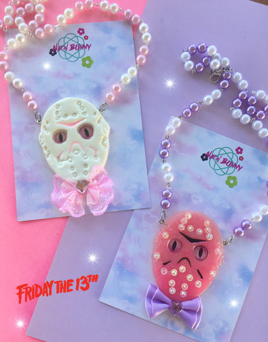 Friday the 13th Statement Necklace Jason Vorhees
