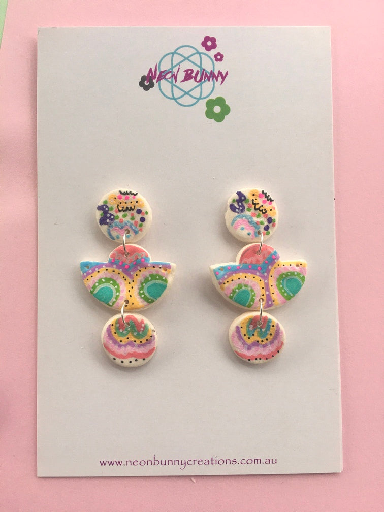 Spotty Paradise Dangles