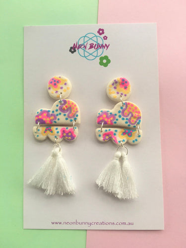 Rainbow Cloud Dangles