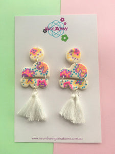 Rainbow Cloud Dangles