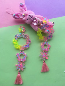 Infinity Daisy Blossom Dangles