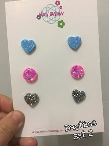 Glitter Ear Studs