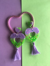 Load image into Gallery viewer, Celestial Heart Dangles With Tassels