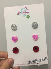 Load image into Gallery viewer, Glitter Ear Studs