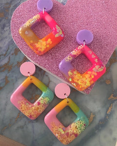 Pink Minnie Earrings