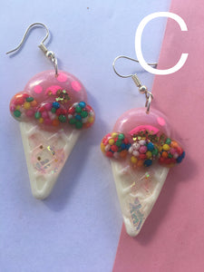 Sweet icecream earrings