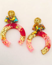 Load image into Gallery viewer, Pink Blossom Earrings