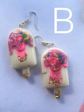 Load image into Gallery viewer, Sweet icecream earrings