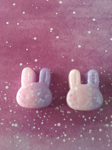 Cute Bunny Ear Studs