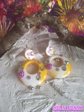 Load image into Gallery viewer, Pina Colada Dangle Earrings
