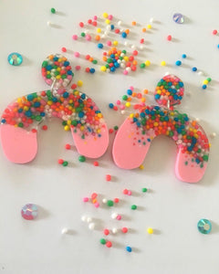 Candy sprinkle earrings