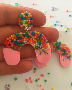 Candy sprinkle earrings